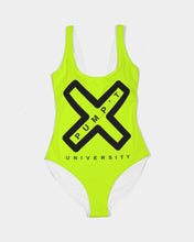 Load image into Gallery viewer, PUMP'T UNIVERSITY LOGO 'X' Women's One-Piece Swimsuit