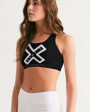 Load image into Gallery viewer, PUMP'T UNIVERSITY LOGO 'X' Women's Seamless Sports Bra