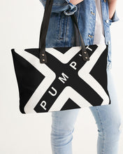 Load image into Gallery viewer, PUMP'T UNIVERSITY LOGO 'X' Stylish Tote