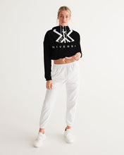 Load image into Gallery viewer, PUMP'T UNIVERSITY LOGO 'X' Women's Cropped Windbreaker