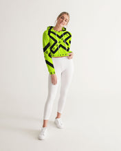 Load image into Gallery viewer, PUMP'T UNIVERSITY LOGO 'X' Women's Cropped Hoodie