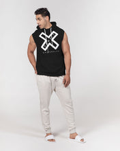 Load image into Gallery viewer, PUMP'T UNIVERSITY LOGO 'X' Men's Premium Heavyweight Sleeveless Hoodie