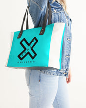 Load image into Gallery viewer, PUMP'T UNIVERSITY LOGO 'X' Stylish Tote