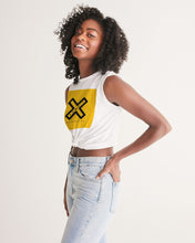 Load image into Gallery viewer, PUMP'T UNIVERSITY LOGO Women's Twist-Front Tank