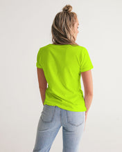 Load image into Gallery viewer, PUMP'T UNIVERSITY LOGO 'X' Women's V-Neck Tee