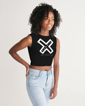 Load image into Gallery viewer, PUMP'T UNIVERSITY LOGO 'X' Women's Twist-Front Tank
