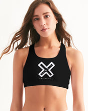 Load image into Gallery viewer, PUMP'T UNIVERSITY LOGO 'X' Women's Seamless Sports Bra