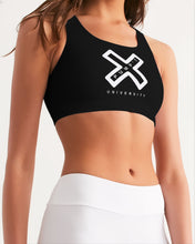 Load image into Gallery viewer, PUMP'T UNIVERSITY LOGO 'X' Women's Seamless Sports Bra
