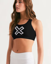 Load image into Gallery viewer, PUMP'T UNIVERSITY LOGO 'X' Women's Seamless Sports Bra
