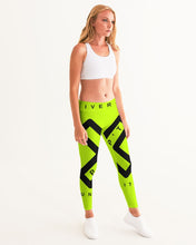 Load image into Gallery viewer, PUMP'T UNIVERSITY LOGO 'X' Women's Yoga Pants