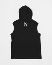 Load image into Gallery viewer, PUMP'T UNIVERSITY LOGO 'X' Men's Premium Heavyweight Sleeveless Hoodie
