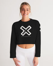 Load image into Gallery viewer, PUMP'T UNIVERSITY LOGO 'X' Women's Cropped Sweatshirt