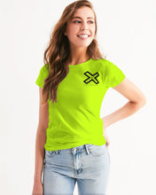 Load image into Gallery viewer, PUMP&#39;T UNIVERSITY LOGO &#39;X&#39; Women&#39;s Tee
