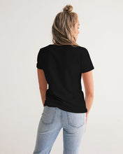 Load image into Gallery viewer, PUMP&#39;T UNIVERSITY LOGO &#39;X&#39; Women&#39;s V-Neck Tee
