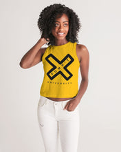 Load image into Gallery viewer, PUMP&#39;T UNIVERSITY LOGO Women&#39;s Cropped Tank
