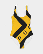 Load image into Gallery viewer, PUMP&#39;T UNIVERSITY LOGO Women&#39;s One-Piece Swimsuit
