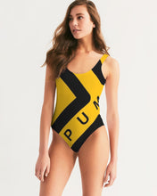 Load image into Gallery viewer, PUMP&#39;T UNIVERSITY LOGO Women&#39;s One-Piece Swimsuit
