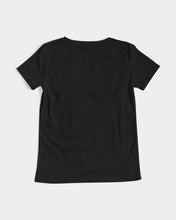 Load image into Gallery viewer, PUMP&#39;T UNIVERSITY LOGO &#39;X&#39; Women&#39;s V-Neck Tee
