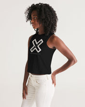 Load image into Gallery viewer, PUMP&#39;T UNIVERSITY LOGO &#39;X&#39; Women&#39;s Cropped Tank
