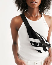 Load image into Gallery viewer, PUMP&#39;T UNIVERSITY LOGO &#39;X&#39; Crossbody Sling Bag
