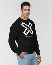 Load image into Gallery viewer, PUMP&#39;T UNIVERSITY LOGO &#39;X&#39; Men&#39;s Classic French Terry Crewneck Pullover
