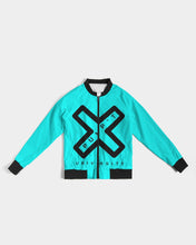 Load image into Gallery viewer, PUMP&#39;T UNIVERSITY LOGO &#39;X&#39; Women&#39;s Bomber Jacket
