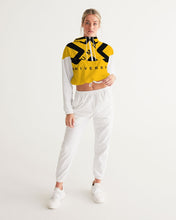 Load image into Gallery viewer, PUMP&#39;T UNIVERSITY LOGO Women&#39;s Cropped Windbreaker
