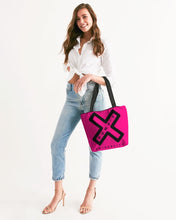 Load image into Gallery viewer, PUMP&#39;T UNIVERSITY LOGO Canvas Zip Tote
