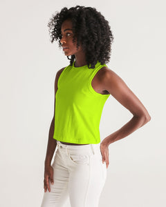 PUMP'T UNIVERSITY LOGO 'X' Women's Cropped Tank