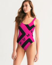 Load image into Gallery viewer, PUMP&#39;T UNIVERSITY LOGO Women&#39;s One-Piece Swimsuit
