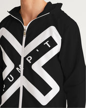 Load image into Gallery viewer, PUMP&#39;T UNIVERSITY LOGO &#39;X&#39; Men&#39;s Windbreaker
