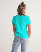 Load image into Gallery viewer, PUMP&#39;T UNIVERSITY LOGO &#39;X&#39; Women&#39;s V-Neck Tee
