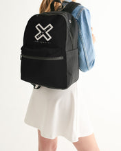 Load image into Gallery viewer, PUMP&#39;T UNIVERSITY LOGO &#39;X&#39; Small Canvas Backpack
