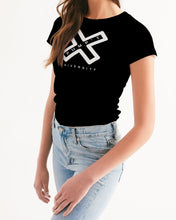 Load image into Gallery viewer, PUMP&#39;T UNIVERSITY LOGO &#39;X&#39; Women&#39;s Tee
