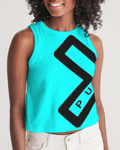 PUMP'T UNIVERSITY LOGO 'X' Women's Cropped Tank