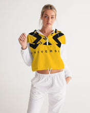 Load image into Gallery viewer, PUMP&#39;T UNIVERSITY LOGO Women&#39;s Cropped Windbreaker
