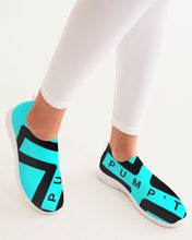 Load image into Gallery viewer, PUMP&#39;T UNIVERSITY LOGO &#39;X&#39; Women&#39;s Slip-On Flyknit Shoe
