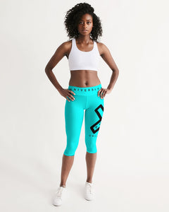 PUMP'T UNIVERSITY LOGO 'X' Women's Mid-Rise Capri