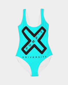PUMP'T UNIVERSITY LOGO 'X' Women's One-Piece Swimsuit