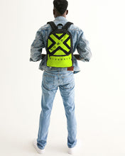 Load image into Gallery viewer, PUMP&#39;T UNIVERSITY LOGO &#39;X&#39; Small Canvas Backpack
