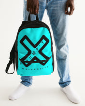 Load image into Gallery viewer, PUMP&#39;T UNIVERSITY LOGO &#39;X&#39; Small Canvas Backpack

