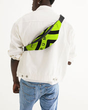 Load image into Gallery viewer, PUMP&#39;T UNIVERSITY LOGO &#39;X&#39; Crossbody Sling Bag - Atomic Green
