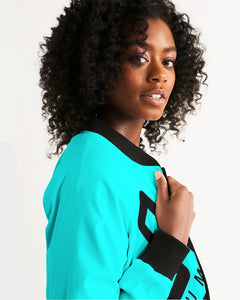 PUMP'T UNIVERSITY LOGO 'X' Women's Bomber Jacket