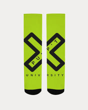 Load image into Gallery viewer, PUMP&#39;T UNIVERSITY LOGO &#39;X&#39; Men&#39;s Socks
