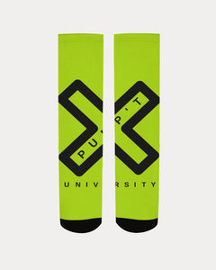 PUMP'T UNIVERSITY LOGO 'X' Men's Socks