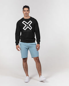 PUMP'T UNIVERSITY LOGO 'X' Men's Classic French Terry Crewneck Pullover