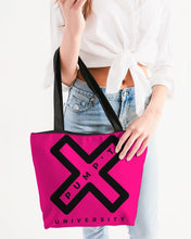 Load image into Gallery viewer, PUMP&#39;T UNIVERSITY LOGO Canvas Zip Tote
