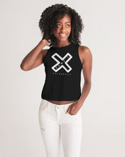 Load image into Gallery viewer, PUMP&#39;T UNIVERSITY LOGO &#39;X&#39; Women&#39;s Cropped Tank
