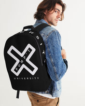 Load image into Gallery viewer, PUMP&#39;T UNIVERSITY LOGO &#39;X&#39; Large Backpack - Black Ice
