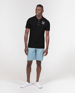 PUMP'T UNIVERSITY LOGO 'X' Men's Slim Fit Short Sleeve Polo